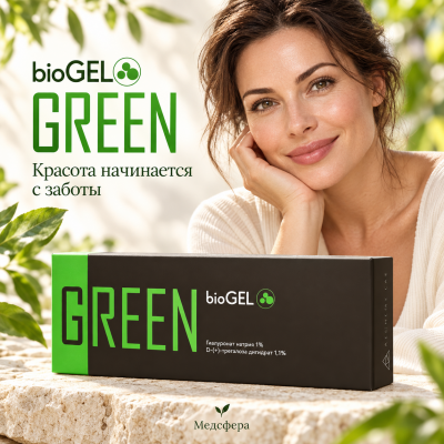 Biogel - Green в шприце 2,2 мл
