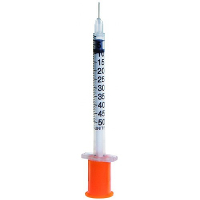 Шприц инсулиновый SFM 1 мл U-40 30G 0,3 х 8,0 mm